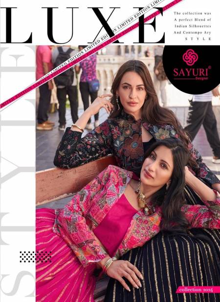 Luxe By Sayuri Designer Premium Silk Readymade Suits Exporters In India